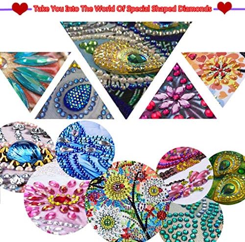 5D DIAMENTO DIY PINTURA A5 50 Páginas Diário do diário Gold Daisy Special Forned Diamond Painting Borderyer Rhinestone Book