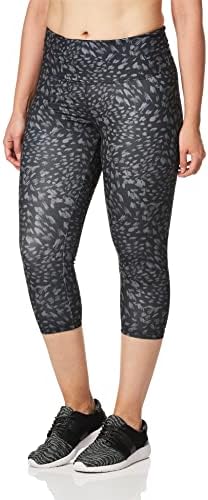 Danskin Women's All Over impresso Capri Legging