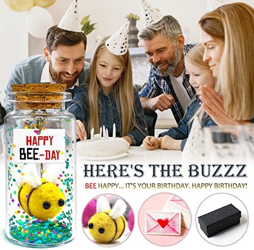 Feliz dia da abelha - presentes de aniversário exclusivos para homens homens meninas meninos, engraçado Bday Bun