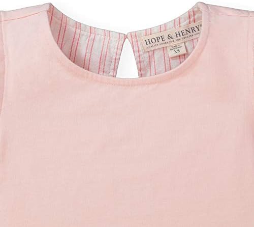 Hope & Henry Girls Manga Short Flutter Sleeve Knit Top