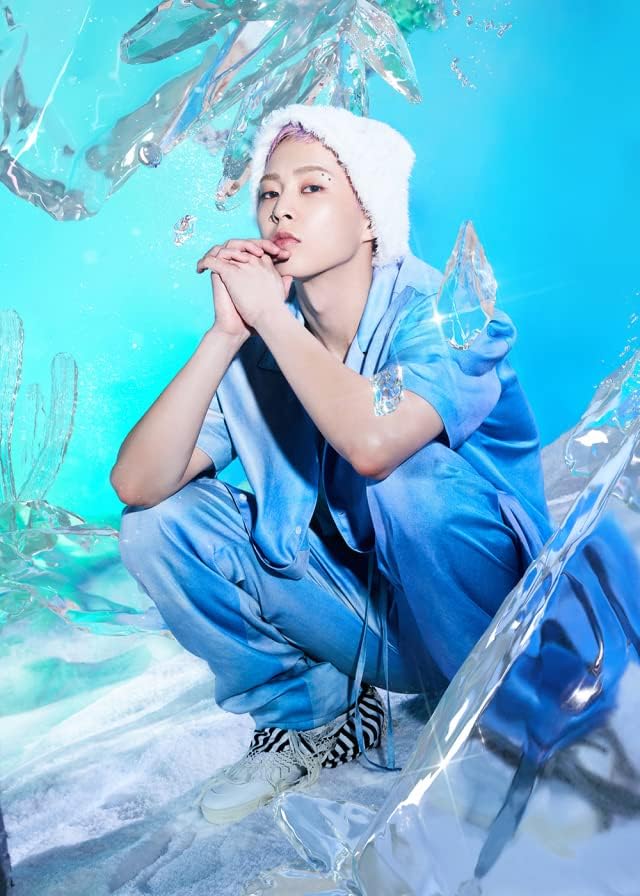 Exo Xiumin 'novo' 1º mini álbum Photobook Desert Version CD+96p Photobook+1p PhotoCard+1p Post cartão+1ea adesivo+rastreamento selado