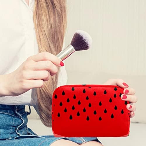 Bolsas de cosméticos para mulheres, bolsas de bolsas de maquiagem de maquiagem de maquiagem Bolsa de maquiagem Girls, melancia