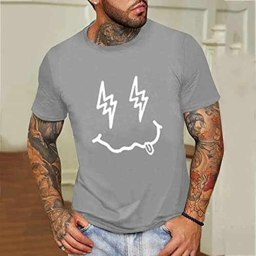 XXVR Mens Summer T-shirts de manga curta