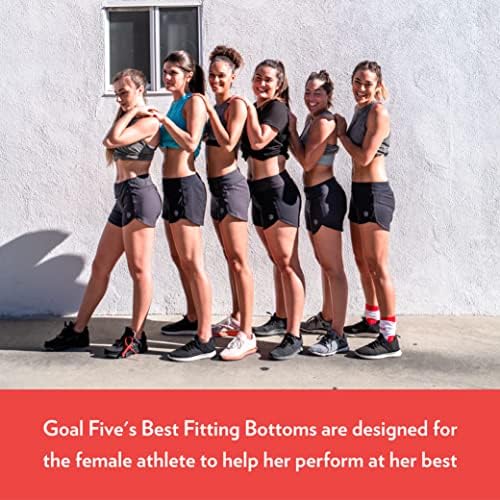 MECT Five Triple V 4 Shorts para mulheres, performance atlético curto, treino feminino curto