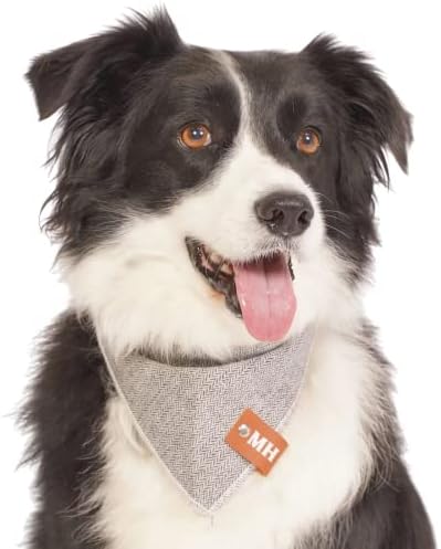 Mountain Hound Dog Bandana, bandanas duráveis, confortáveis ​​e laváveis ​​para cães, acessórios de cães ajustáveis ​​para pequenos a grandes, vestuário e acessórios para cães