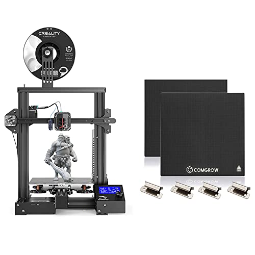 Crealidade oficial ENDER 3 Impressora neo 3D com kit de nivelamento de cama automática CR Touch e 2pcs placas de vidro