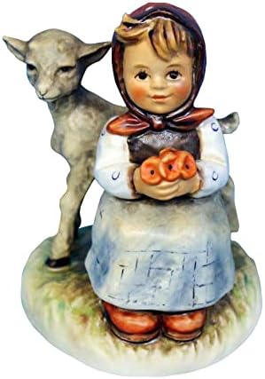 Hummel Fatuine - Bons amigos - Garota com cordeiro / animal - porcelana Goebel