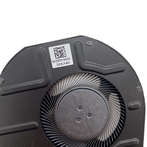 Zhawuleefb Substituição Novo ventilador de resfriamento da CPU para Laptop para Dell Inspiron 14 5425 05V75Y BN8507H5H-ARSA