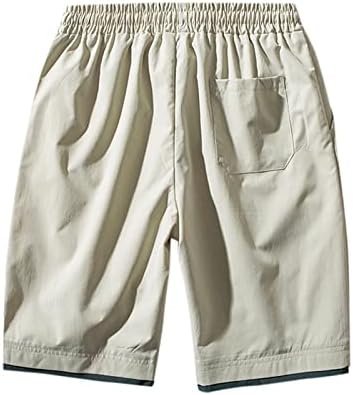 Shorts masculinos shorts de bolso casual rápido seco shorts de verão homens treino calças masculinas