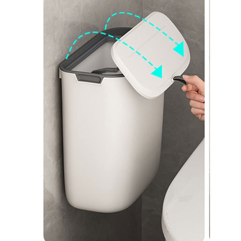 Artigos de armazenamento lysldh lixo pode ser um higiênico de parede sem pau sem higiênico sem parede