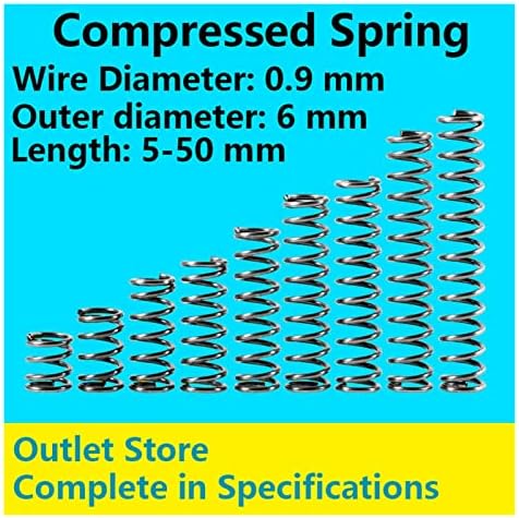 As molas de compressão são adequadas para a maioria dos reparos i compressão do rotor da mola de mola retorno do fio da mola