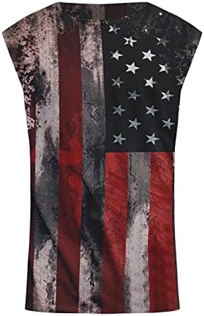 Camisetas patrióticas masculinas de Ruiruilico, 4 de julho de julho America Summer Summer Manuve curta Fit Fit Prints