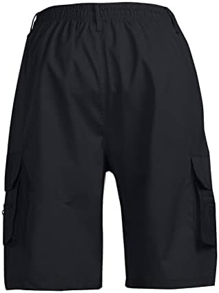 Mens shorts táticos esportes de bolso de bolso casual shorts soltos correndo bermudas para hombres deportivas