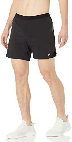 Superdry Men's Run Premium em camadas shorts
