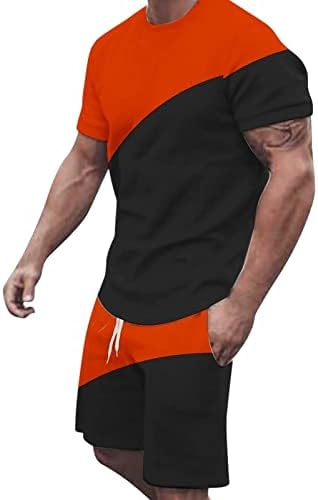 Mens 2 peças roupas atléticas casuais terno de suportes de roupas esportivas de roupas esportivas grandes e altos roupas