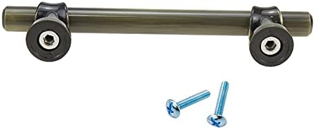 Lc lictop t barra de barra de barra de 140 mm/5,51 puxadores de gabinete de 128 mm/5,04 a distância de bronze puxa