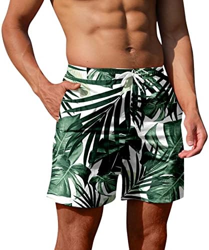 Calças casuais masculinas Imprima tendência juvenil de verão masspantes de moletom de fitness shorts de praia