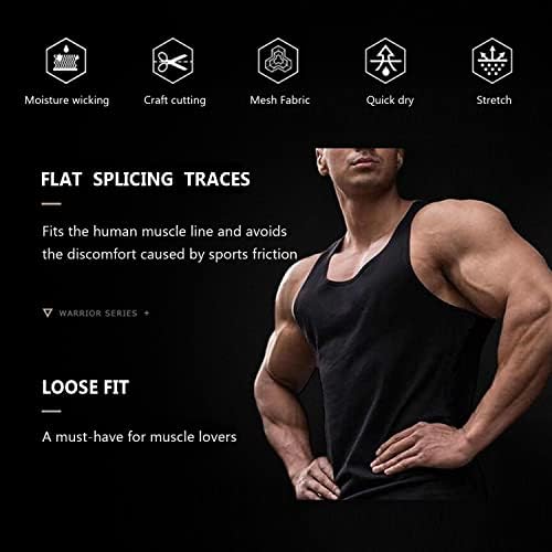 DICK VELLUN Stringer tanques de tampas de ginástica de ginástica Fitness Fitness Bodybuilding Muscle Testa
