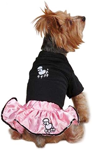 Casual Canine ZM3737 12 75 Poodle Poodle, pequeno, rosa