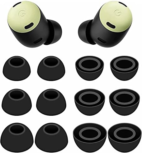 Bluewall Eartips Earbuds Dicas compatíveis com o Google Pixel Buds Pro, tamanhos S/M/L ajustados no caso de fones de ouvido