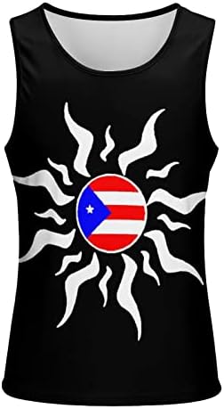 Tamas de tanques masculinos porto-riquenhos