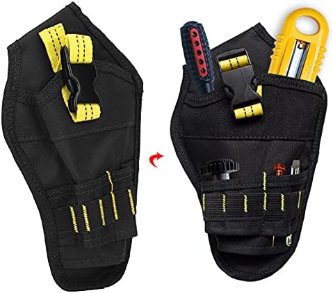 Bolsa de ferramentas de perfuração, mini -cintura leve de cintura 600d pano oxford para montanhismo para externo
