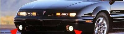 Luzes de nevoeiro para 1988-1996 Pontiac Grand Prix GT GTP Ste Se Se