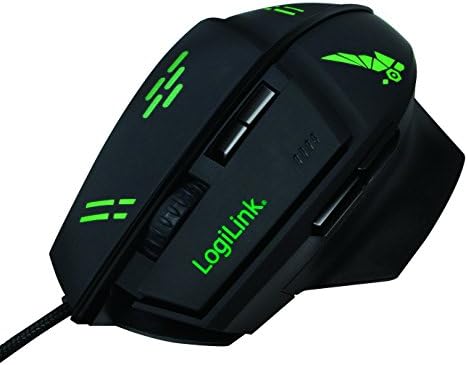 Logilink ID0157 Precision USB Gaming Mouse com sensor óptico preto