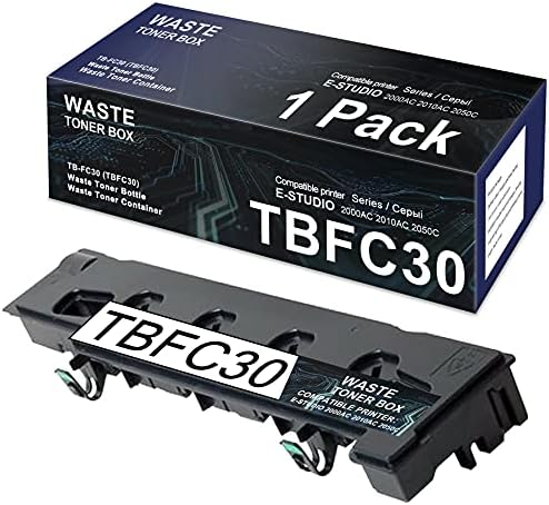 TB-FC30 TBFC30 Substituição de caixa de toner residual compatível para Toshiba E-Studio 2000AC 2010AC 2050C 2051C 2500AC 2510AC 2550C 2551C Impressoras