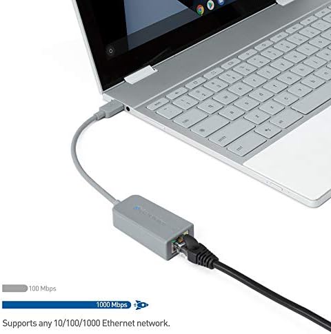 [Trabalha com o Chromebook Certified] Cable Matters USB C To Gigabit Ethernet adaptador
