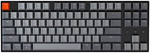 Teclado k8 K8 Tenkeyless Wireless Mechanical Teclado para Mac, Backlight RGB, Bluetooth, MultitAsk