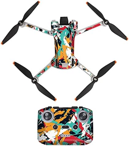 Câmera de ação de cinta de capacete adequada para mini 3 adesivo Pro Body Body Control Remote Version Version Acessórios de filme protetores Top drones para adultos