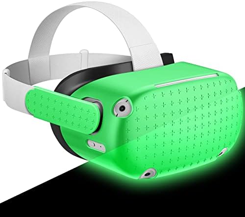 Finpac VR Headset Protetive Shell com tampa lateral para Quest 2, capa de manga de fone dianteira resistente a choques de