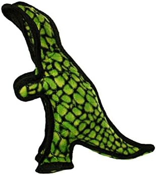 Tuffy - brinquedo de cachorro mais macio do mundo - Junior Dinosaur Trex - Squeakers - Múltiplas camadas. Feito durável,