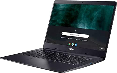 Laptop de tela sensível ao toque do Chromebook de 14 Acer Lapto do FHD para estudante, processador de núcleo duplo Intel Celeron,