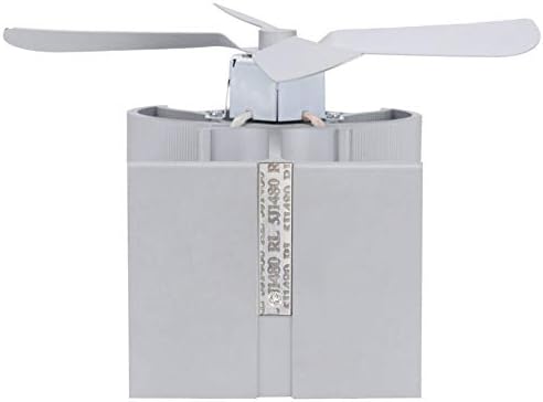 Gtest 4-Blade Calabled Stove Fan para fogão a lenha/Burner de toras/lareira Operação silenciosa Distribuição de calor ecológica
