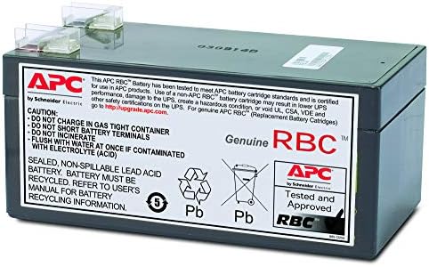 APC UPS Substituição da bateria, RBC47, para o modelo de backups BE325, BE325R