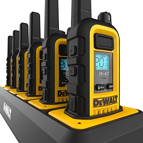 Dewalt DXFRSCH6-300 6 carregador de porta para dxfrs300 walkie talkie radiosos de mão dupla