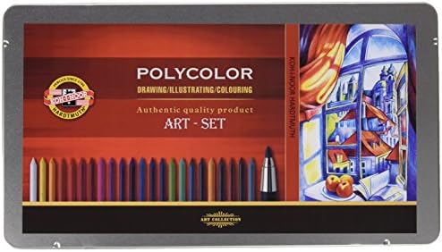 Koh-i-Noor Polycolor Desenho Conjunto com leads coloridos