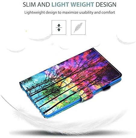 Tampa do tablet Apoll para o Samsung Galaxy Tab A 8.0 2019, absorção de choque PU Anti-Stand Stand Protetive Case Caso para Samsung