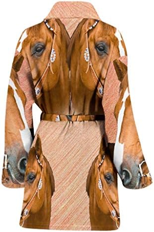 Incrível Robe de banho feminina de um quarto de cavalo