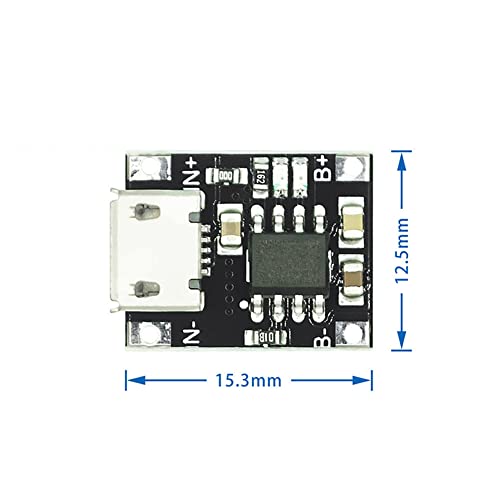Módulo de carregamento de bateria micro USB 4.2v1a 18650 carregador de bateria universal tp4056 carregador de bateria
