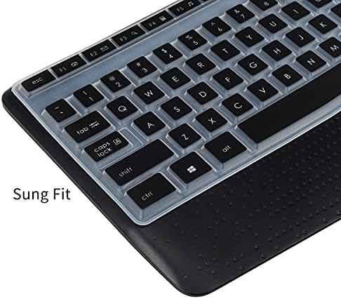 Capa de CaseBuy Keybord Compatível com a pele com teclado sem fio Logitech Mk345, acessórios Logitech Mk345, MK345 Teclado