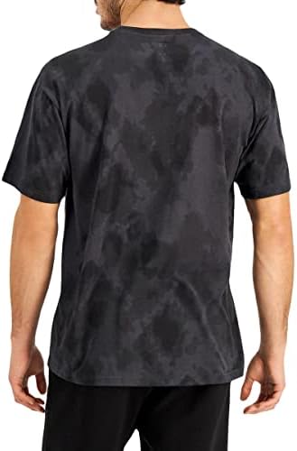 Russell Athletic Mens Victory Tie-Dye Graphic T-Shirt Black S