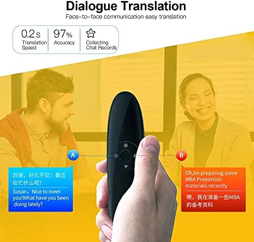 Liruxun Portable Voice Translator Dispositivo 42 Idiomas