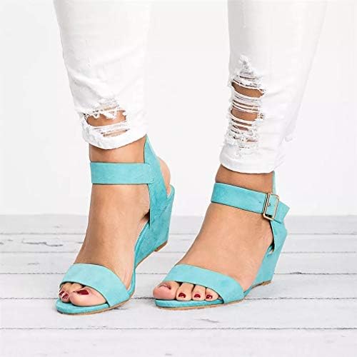 Rvide Sandals for Women Women Casual Summer Feminino Boho Wedge Plataforma Sandálias Moda Trendy Beach Sapateiros confortáveis