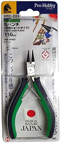Keiba Professional Hobby HRC-D24 Cara de alicates redondos Tipo curto