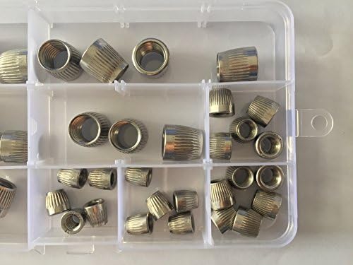 40pcs M6 M8 M10 M12 Aço inoxidável Cone oco de porca interna de expansão interna do conjunto