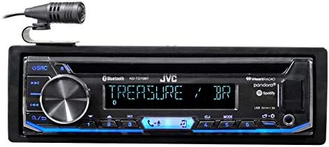 JVC KD-TD70BT CD RECEPIDO COM BLUETOOTH/USB/PANDORA/IHEARTRADIO/SPOTIFY/FLAC/13-BAND EQ
