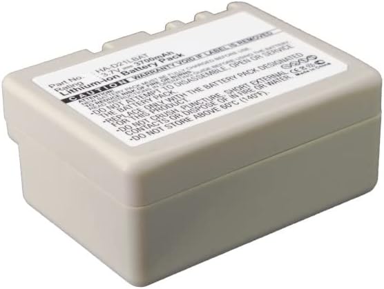 Synergy Digital Barcode Scanner Bateria, compatível com Casio IT-800RGC-65D Scanner de código